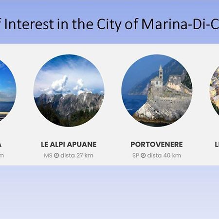 Appartamento Stella Marina A Due Passi Dal Mare E Dal Centro Marina Di Carrara Bagian luar foto